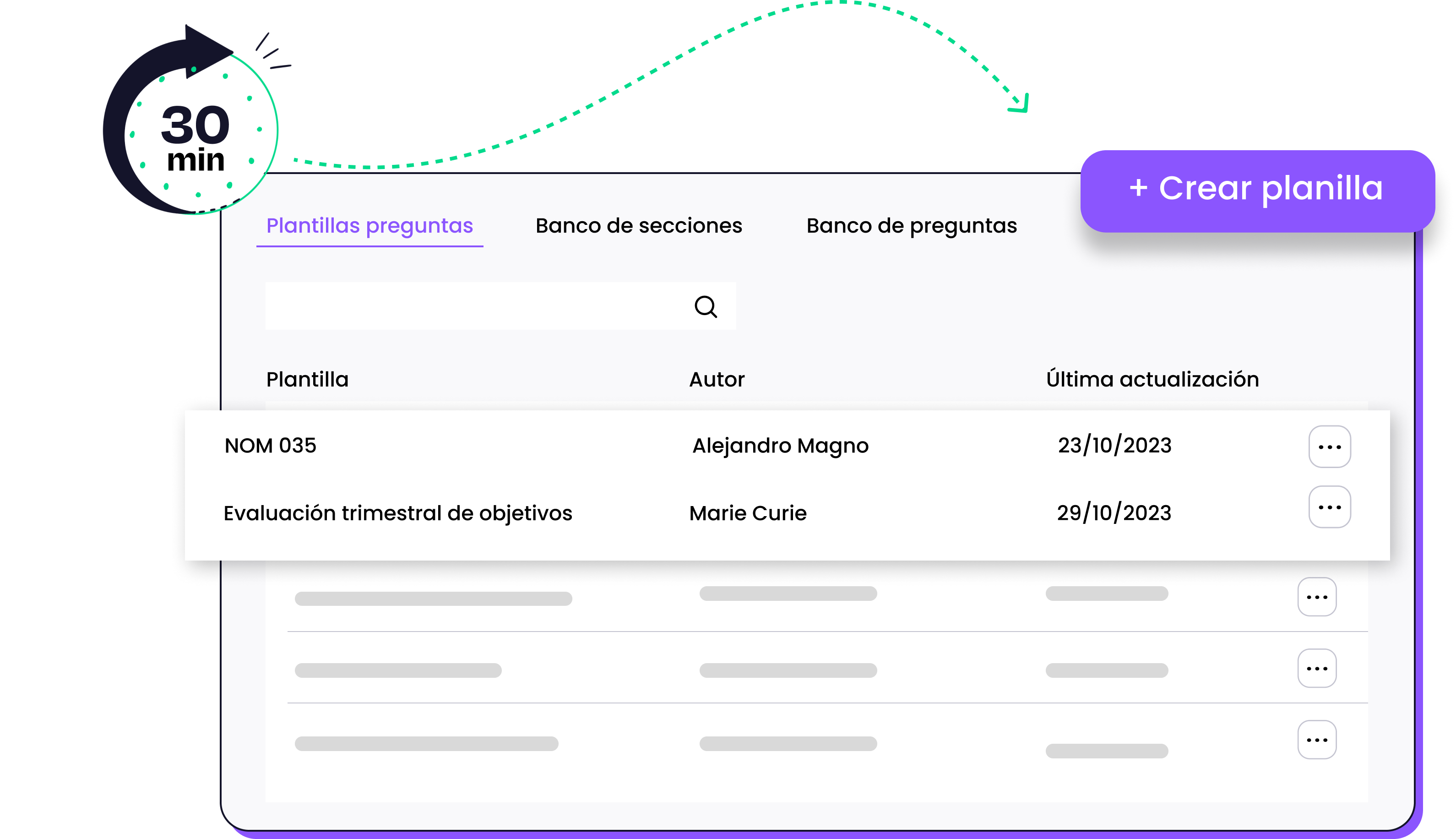 Creación de evaluaciones y cuestionarios en Lapzo.